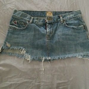 Adorable denim skirt